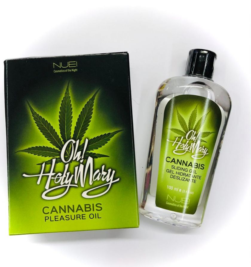 Kit gel deslizante + aceite vibrador Oh! Holy Mary