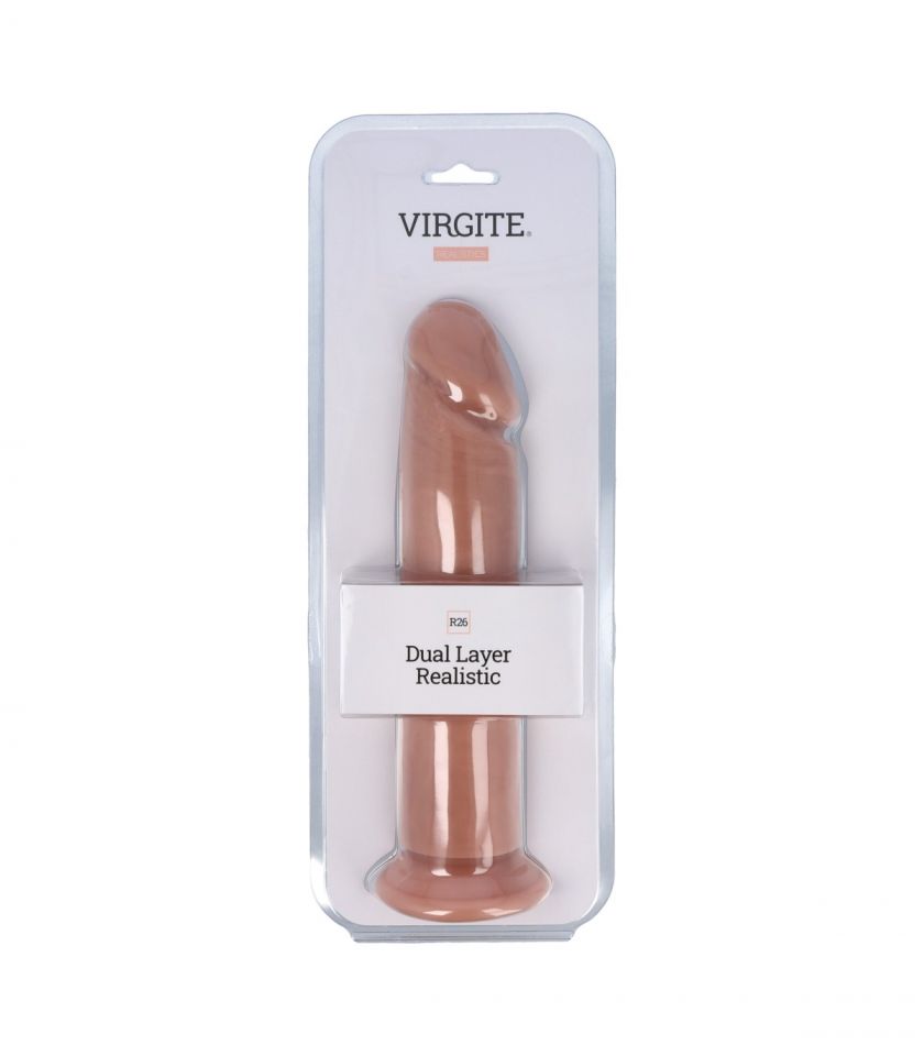 Dildo realista silicona líquida 26 cm VIRGITE R26