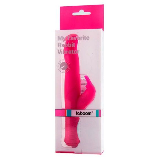 Conejito Vibrador Rosa Silicona