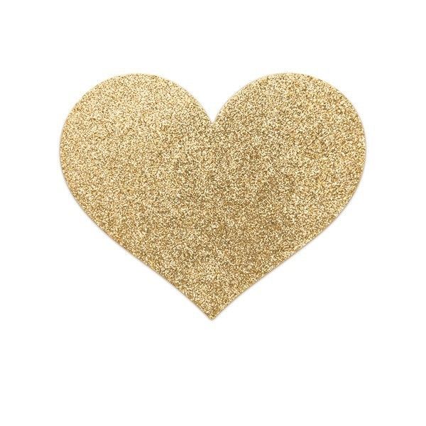 Pezoneras Flash - Corazón Oro BIJOUX Indiscrets