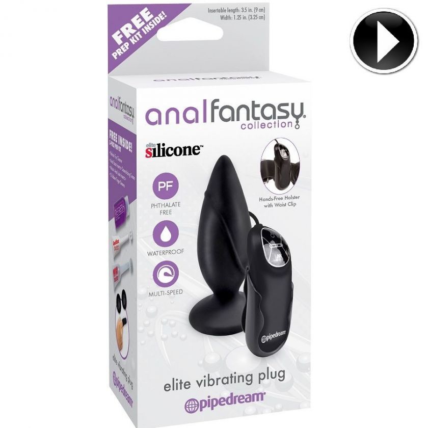Elite Plug Vibrador PIPEDREAM