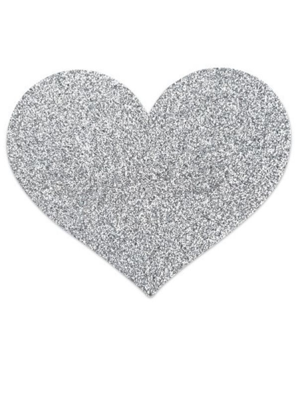 Pezoneras Flash – Corazón Plata BIJOUX Indiscrets