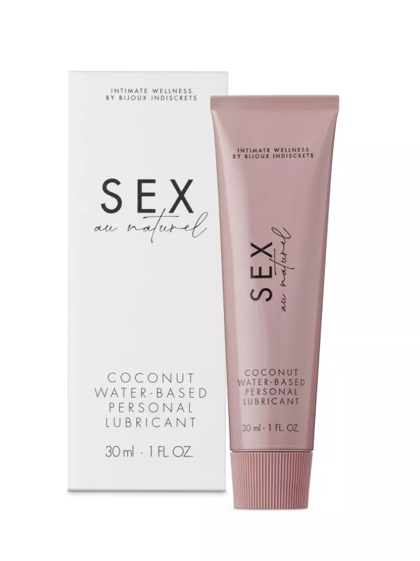 Lubricante íntimo base de agua sabor coco SEX AU NATUREL