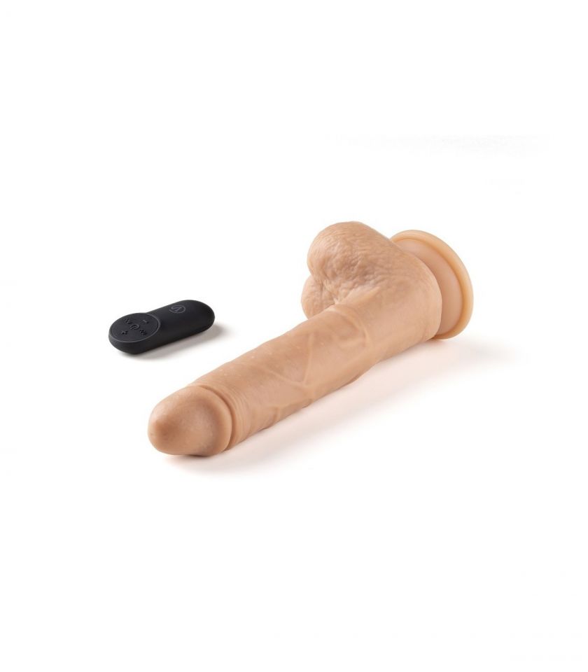 Vibrador realista SUBE Y BAJA control remoto 23cm VIRGITE R14