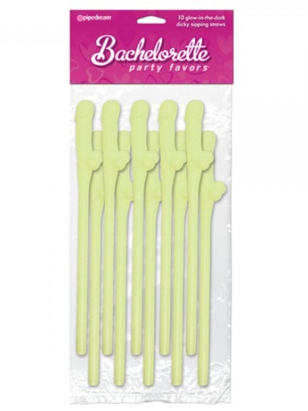 Pack de pajitas fluorescentes