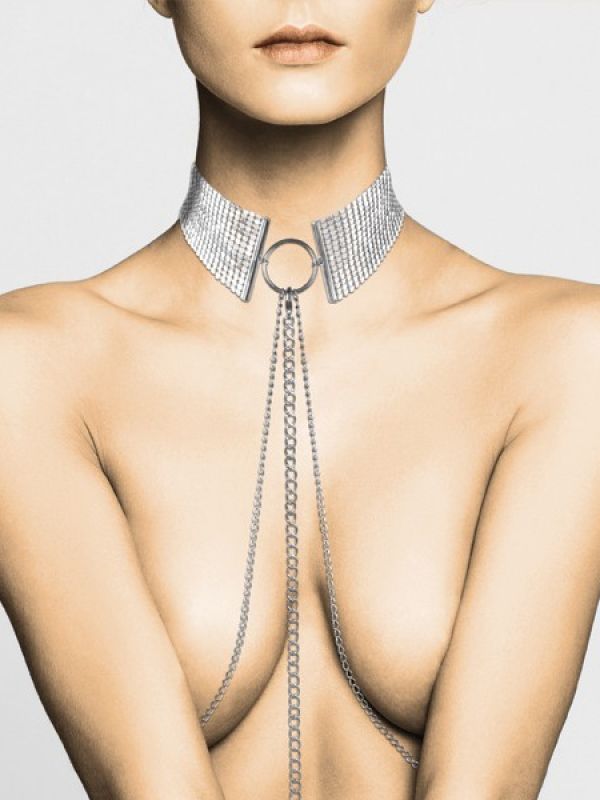 Désir – Collar metálico plata BIJOUX Indiscrets
