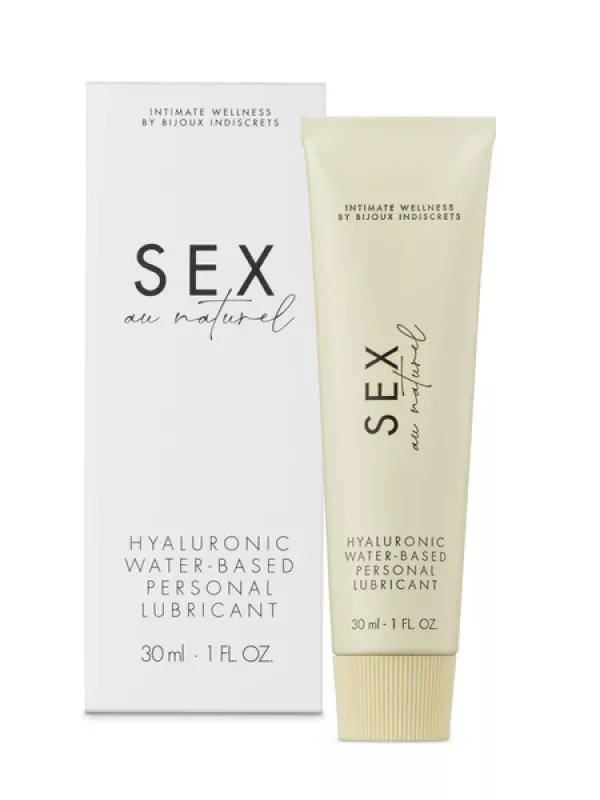 Lubricante íntimo base agua con hialurónico SEX AU NATUREL