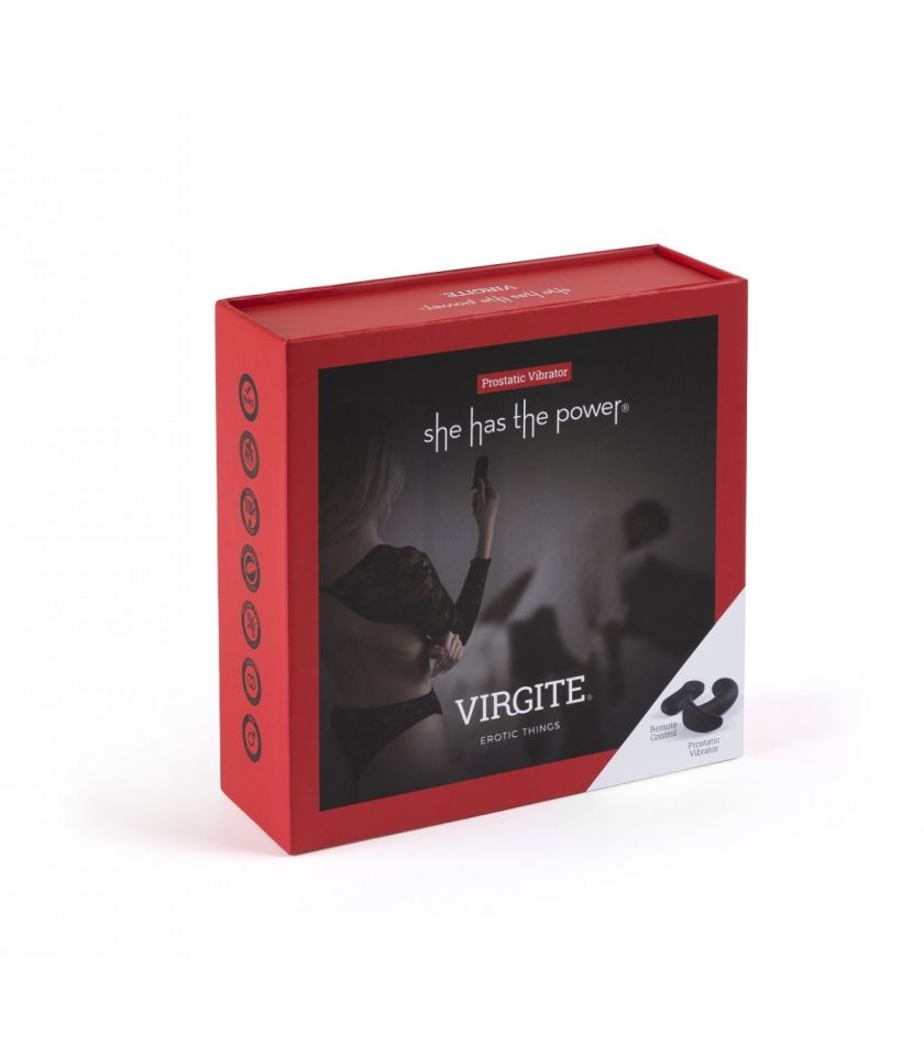 Vibrador prostático control remoto VIRGITE