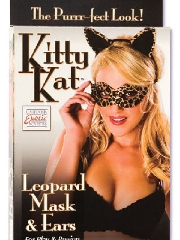 Kit Máscara y Orejas de Leopardo