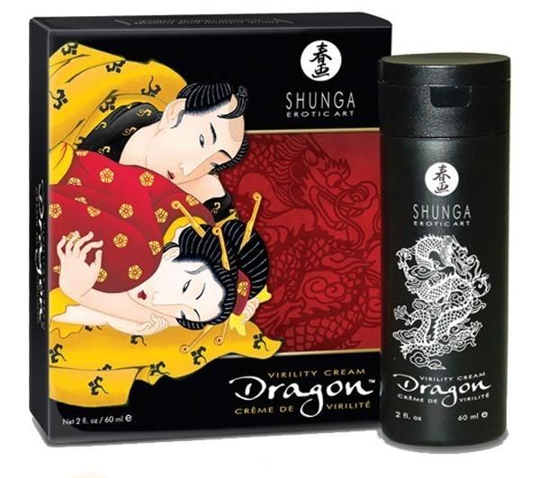 Crema del dragón Shunga - Hombre
