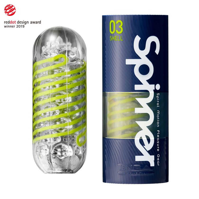Masturbador masculino Tenga Spinner Shell