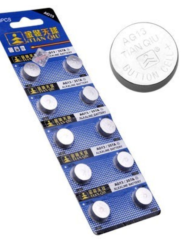 Pack 10 pilas AG13/LR44 1.5V