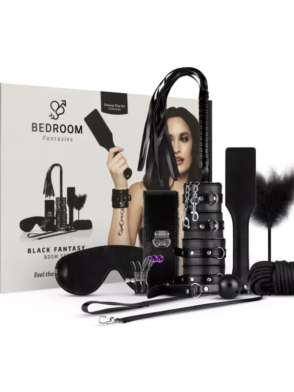BEDROOM – KIT BDSM 10 PIEZAS FANTASY