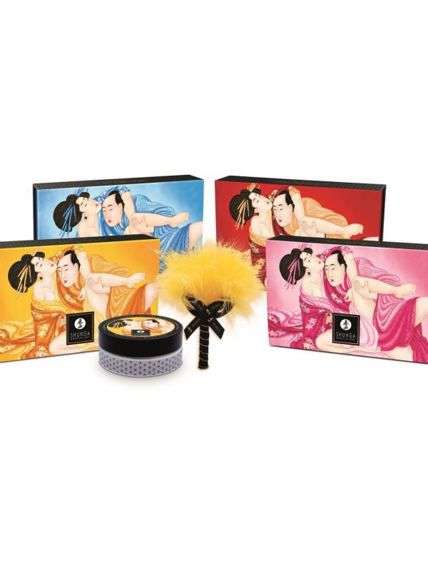 Kit SHUNGA de polvos con plumero