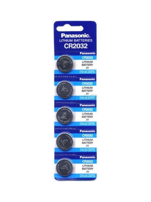 Pack 5 pilas CR2032 3V