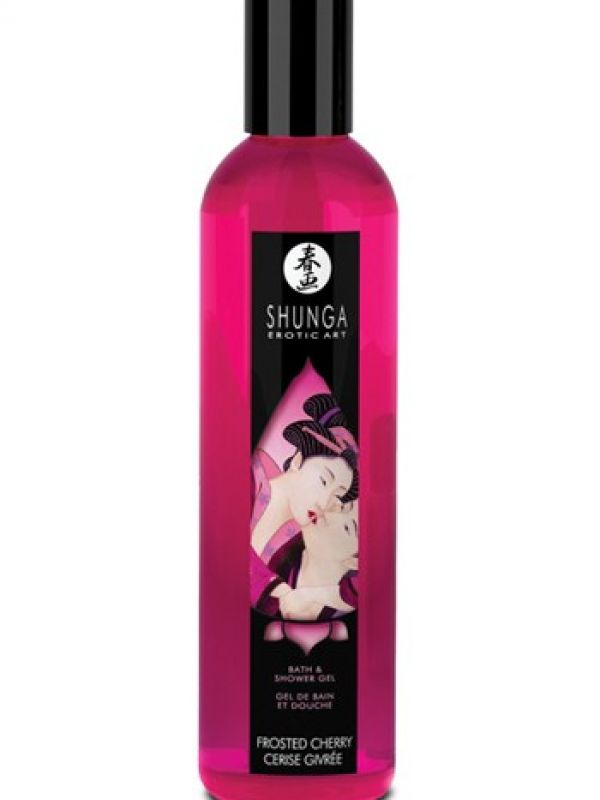 Gel de baño Frosted Cherry Shunga