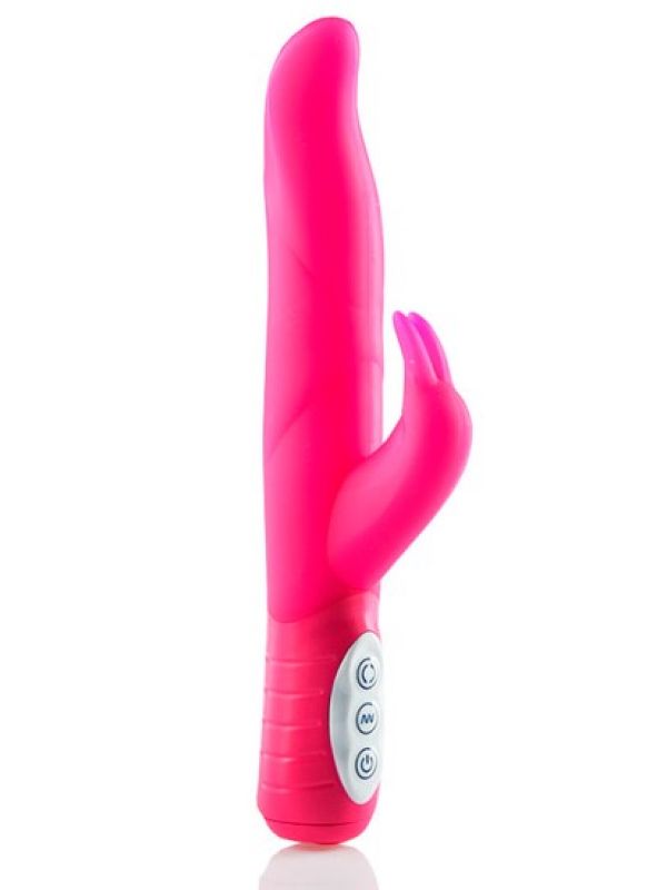 Conejito Vibrador Rosa Silicona