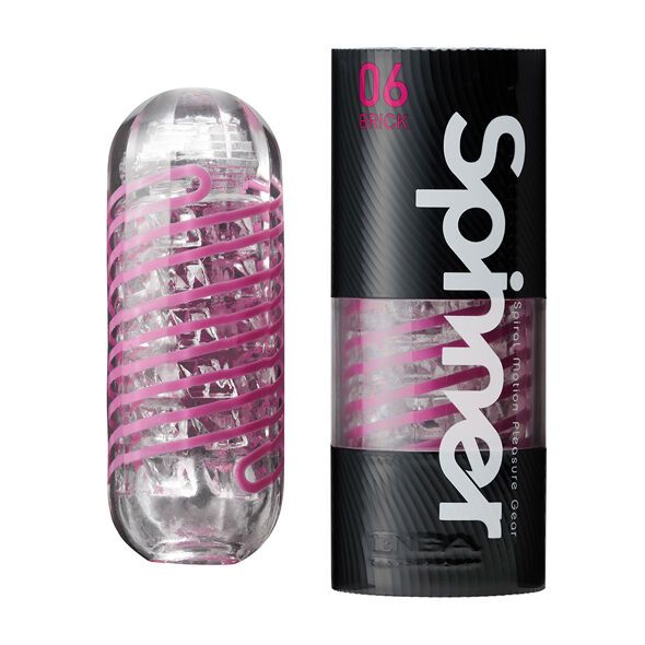 Masturbador masculino Tenga Spinner Brick
