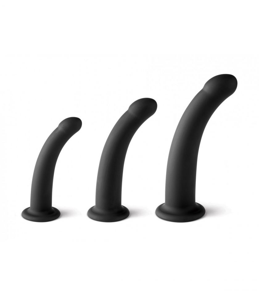 Set de arnés con tres dildos S/M/L VIRGITE
