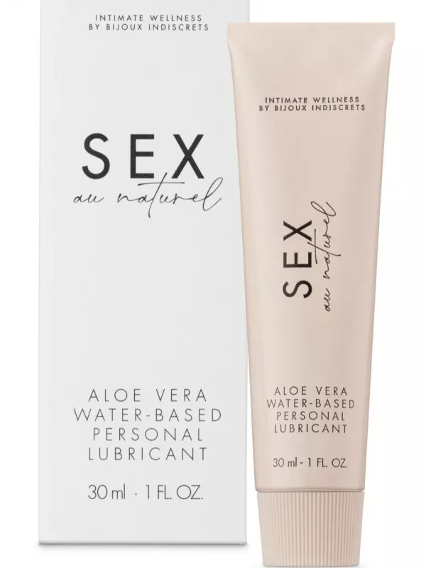 Lubricante íntimo base de agua Aloe Vera  SEX AU NATUREL