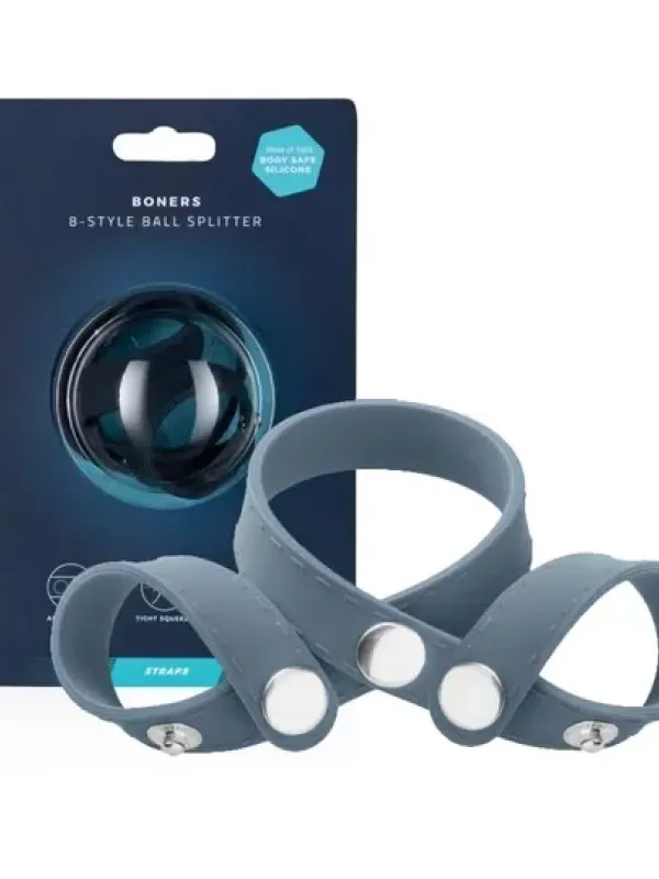 BONERS – ANILLO PARA PENE Y TESTICULOS 8-STYLE